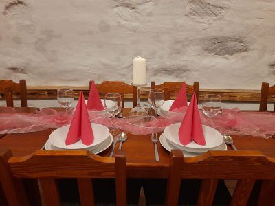 Společenská místnost - Apartmány Brychovi